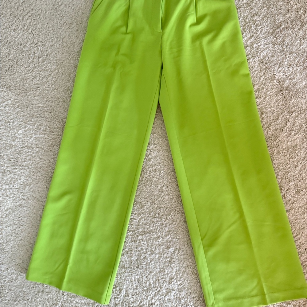 H&M Lime Green Trousers